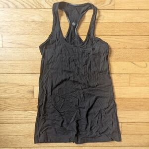 Lululemon Black Racerback Tank Top Size 6